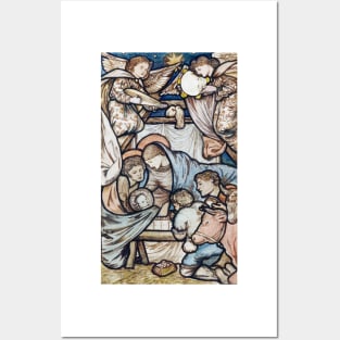 Classic Christmas Nativity Posters and Art